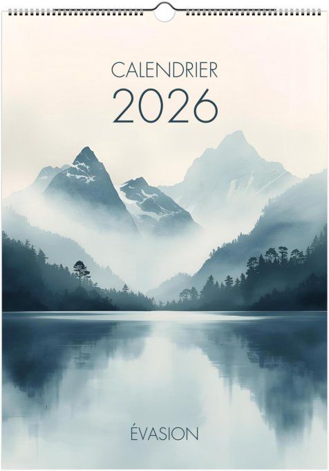 Calendrier 2026 - Évasion