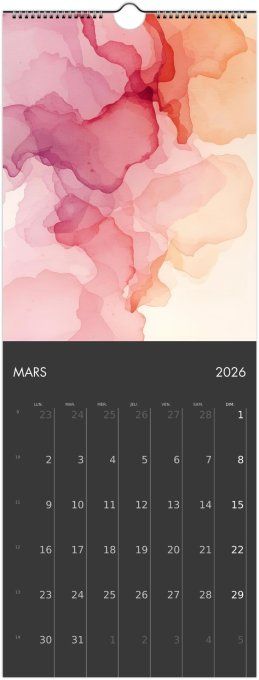 Calendrier 2026 -  Aquarelle